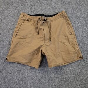Roark Shorts Men 34 Layover Trail Hybrid Chino Stretch Camp Hike Travel Work Dad